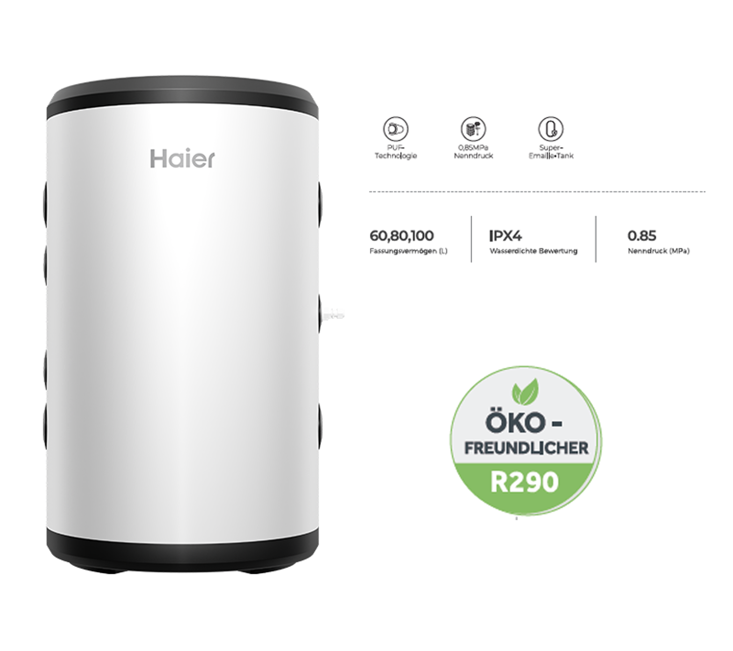 Haier Pufferspeicher WT100V-NCA5(EU)